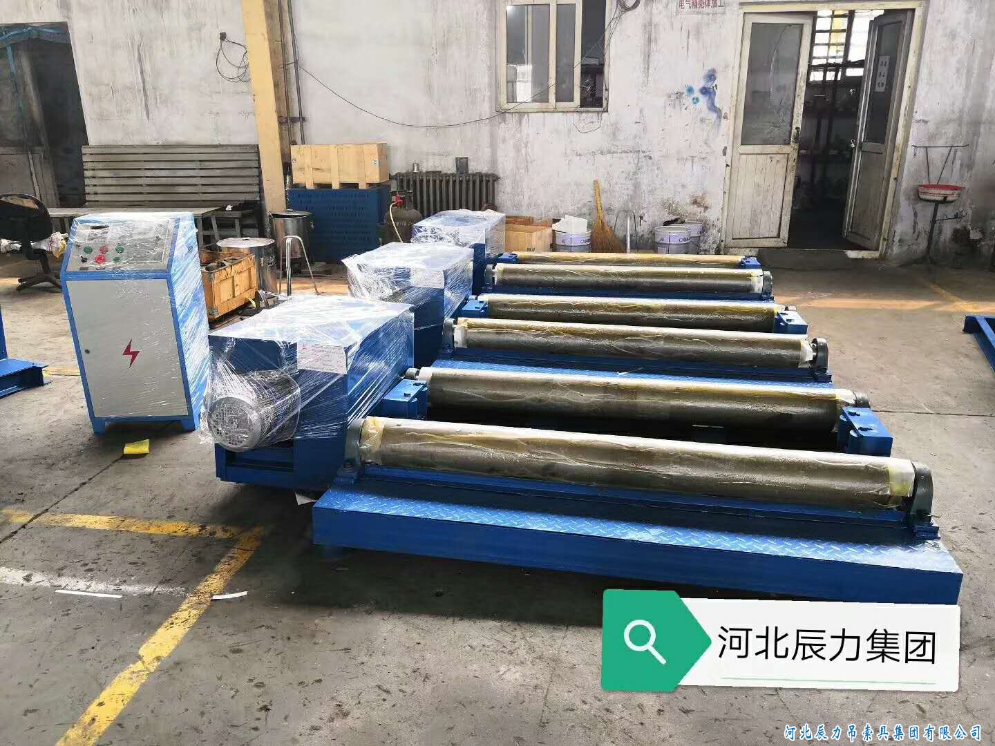 鋼絲繩纏放繩機(jī)器，鋼絲繩索具壓制機(jī)器，集體裝柜發(fā)貨